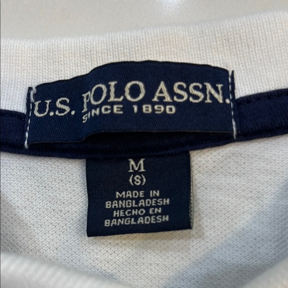 Polo by Ralph Lauren White Polo Shirt Classic Design - Picture 2 of 4